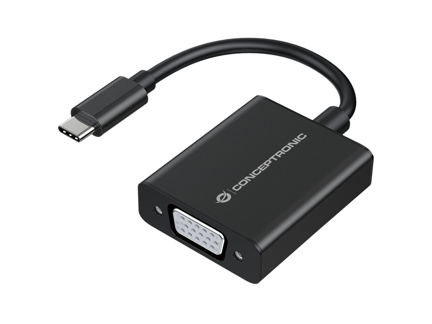 Conceptronic Adaptador Vga -> Usb-C 1080p 60hz 0.15m