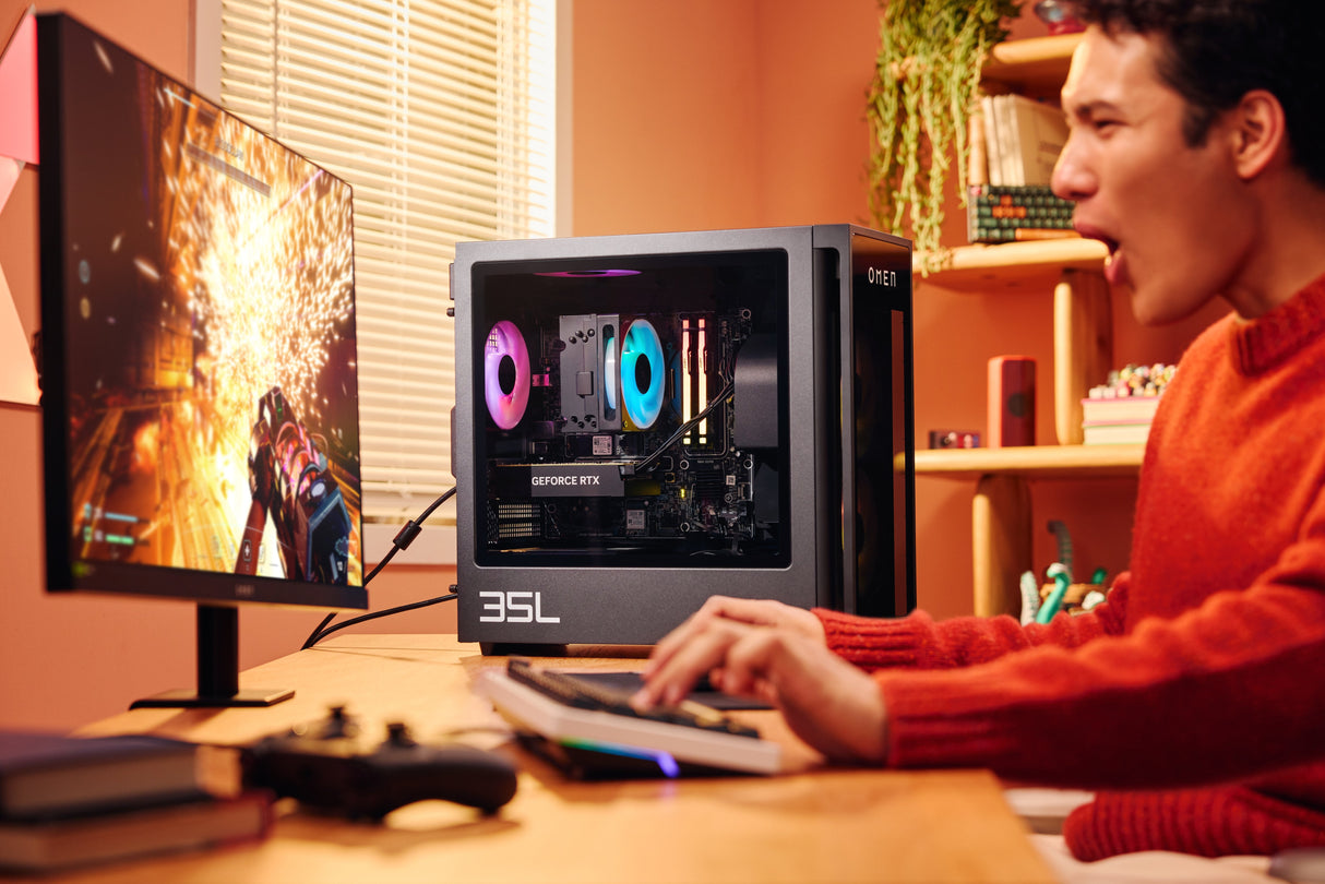 Pc Gaming Hp Omen Gt16-0051ns Intel Core I5-14400f 16gb 1tb Ssd Geforce Rtx 5060 Ti Sin Sistema Operativo