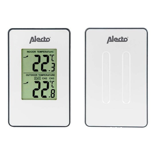 Alecto Ws-1050 Wetterstation Mit Funksensor Weiss