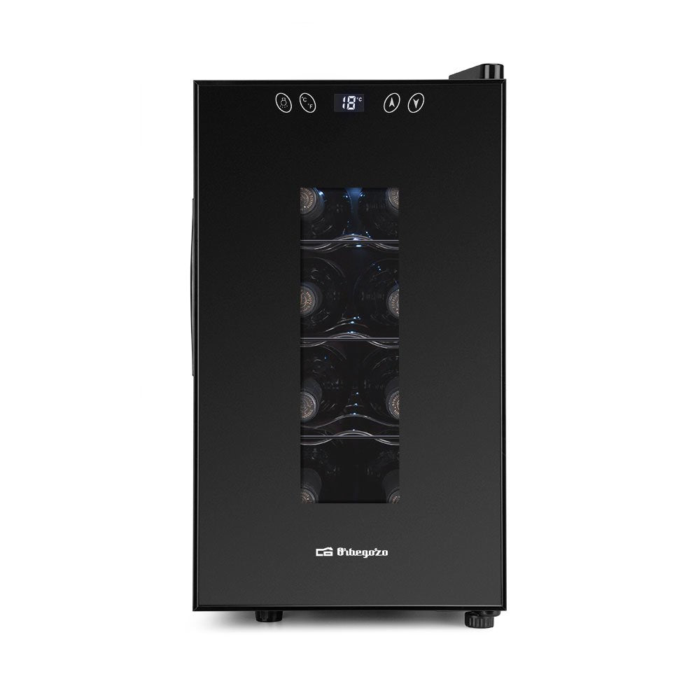 Orbegozo Vt 830 Vinoteca Compacta - Conserva Y Disfruta Del Vino En Casa - Capacidad Para 8 Botellas - Control