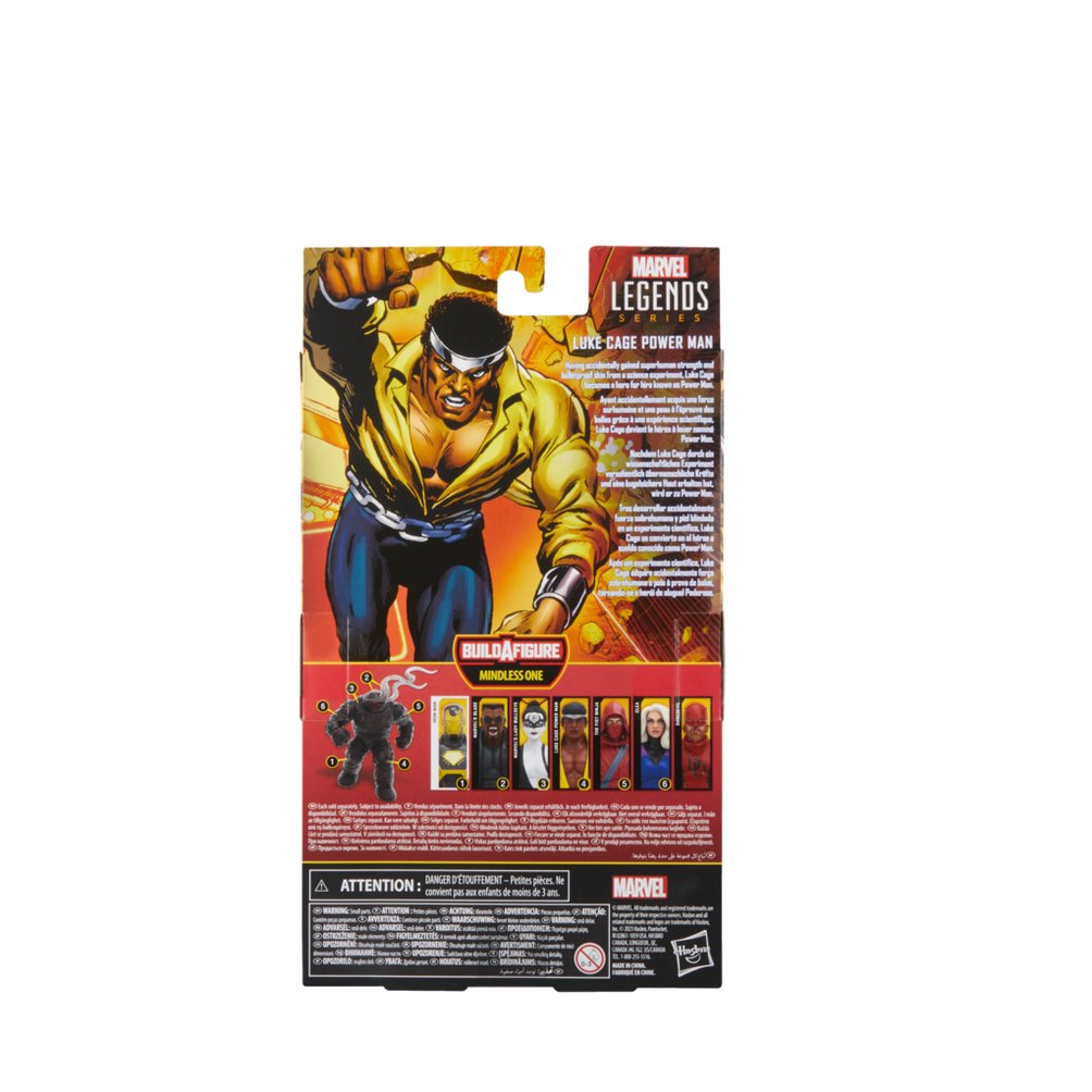 Figura Hasbro Marvel Knights Legends Series Build A Figure Mindless One Luke Cage Power