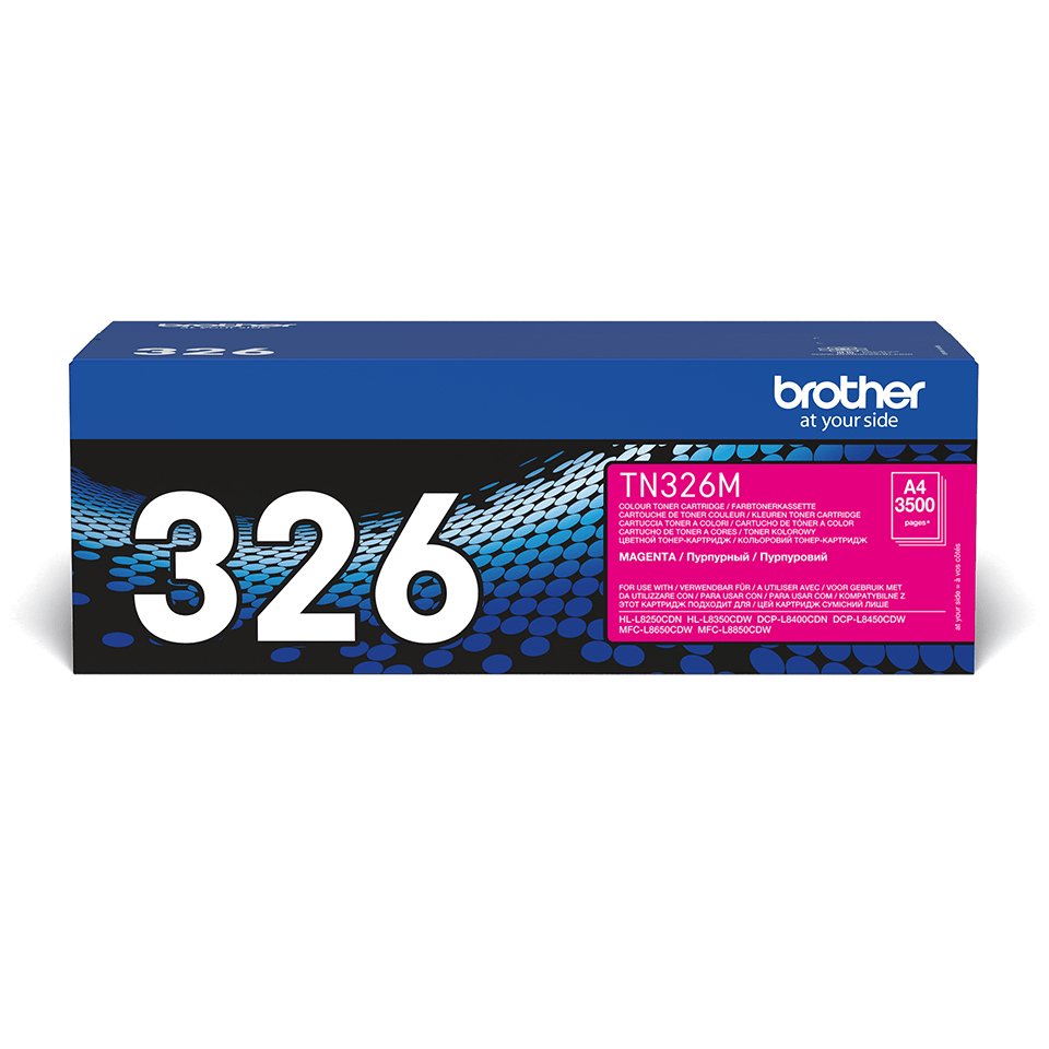 EAN 4977766735032 - Brother TN-326M cartucho de tóner 1 pieza(s) Original Magenta imagen 1