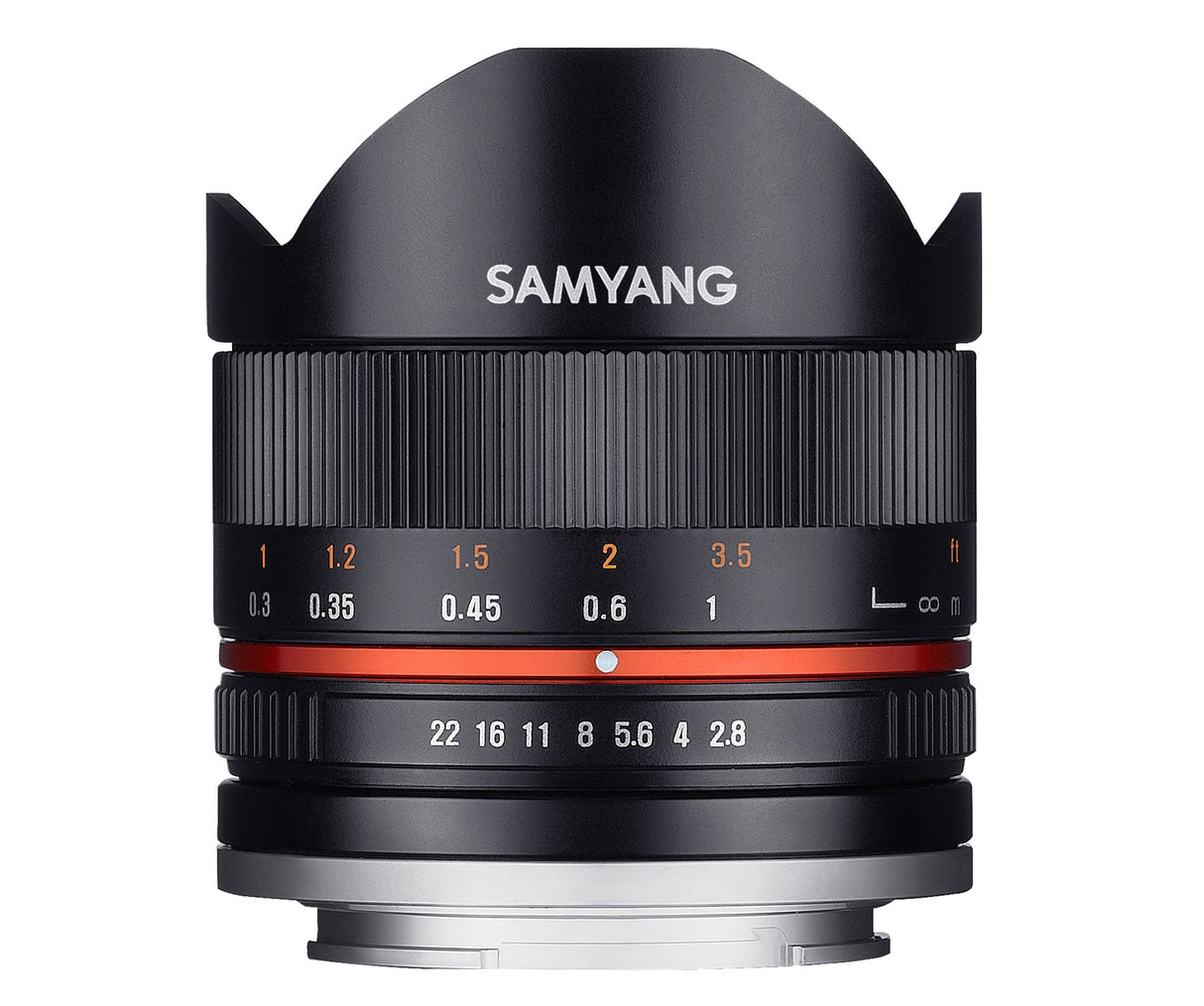 Samyang Objetivo Fisheye Ii 8mm F2.8 Umc Para Fujifilm X