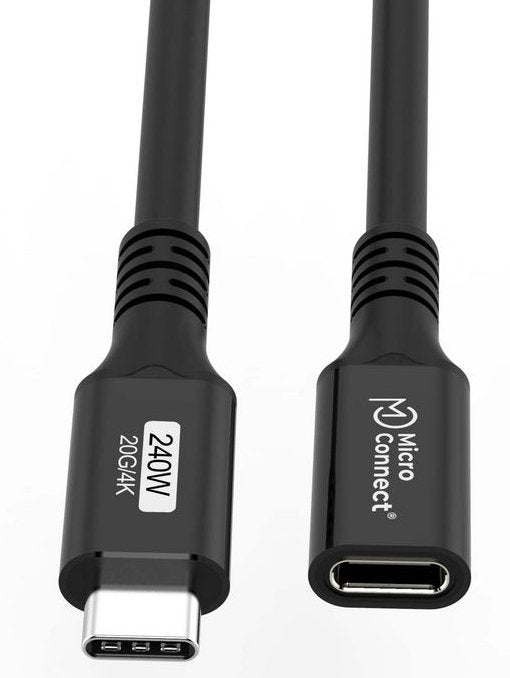 EAN 5704174885337 - Microconnect USB3.2CC1EX cable USB USB4 Gen 2x2 1 m USB C Negro imagen 3