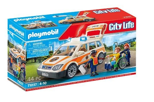 Playmobil 71037 City Life Coche Médico De Urgencias