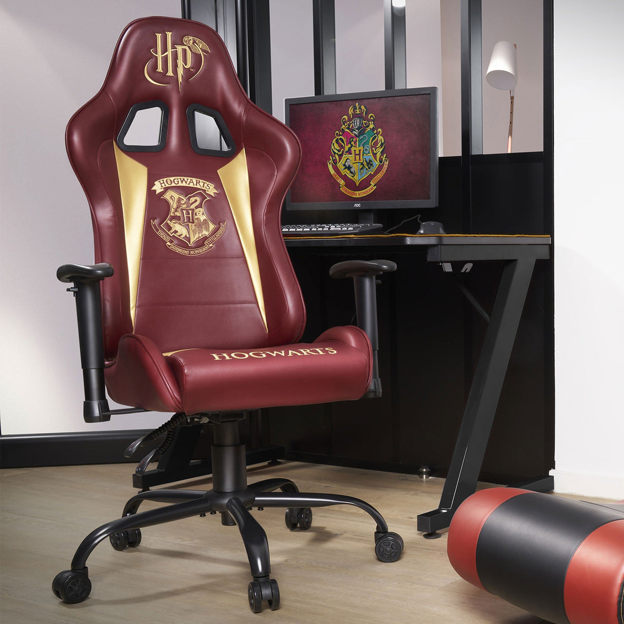 EAN 3701221702090 - Subsonic Hogwarts Silla para videojuegos de PC Asiento acolchado tapizado Marrón imagen 4