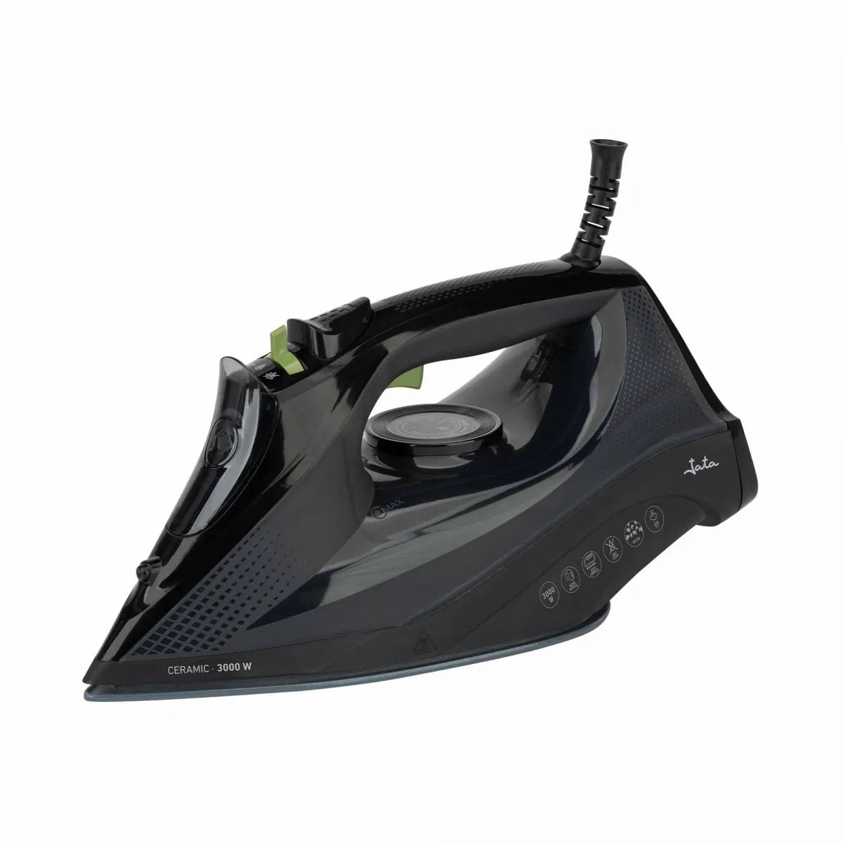 EAN 8421078038948 - JATA JEPL2401 plancha Plancha a vapor Suela de cerámica 3000 W Negro imagen 1
