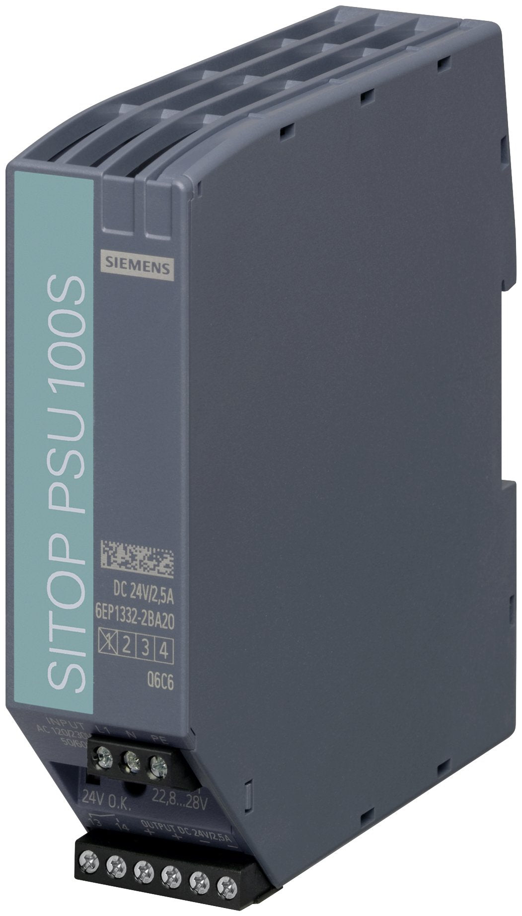 Siemens 6ep13322ba20 Sitop Psu100s 24v 2,5a Gerege. Stromvers. Eing. 120 230vac