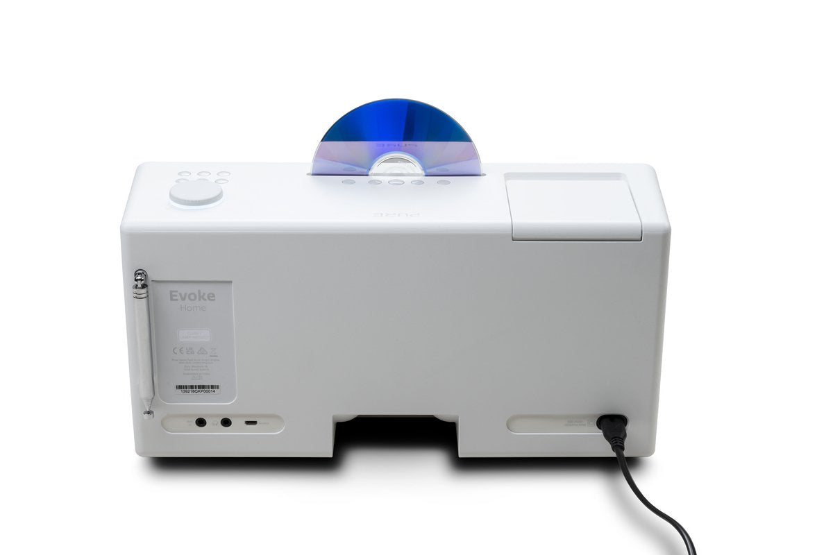 Pure Evoke Home Cotton White / Microcadena 100w Con Altavoces Integrados