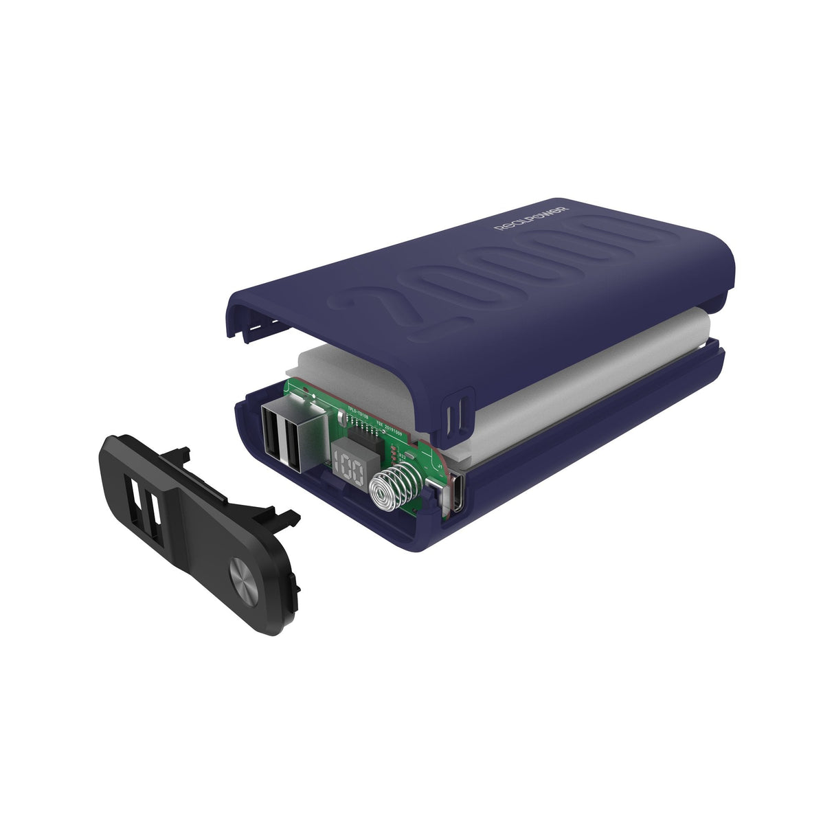 Powerbank Realpower Pb-20000 Pd+ Midnight Blue