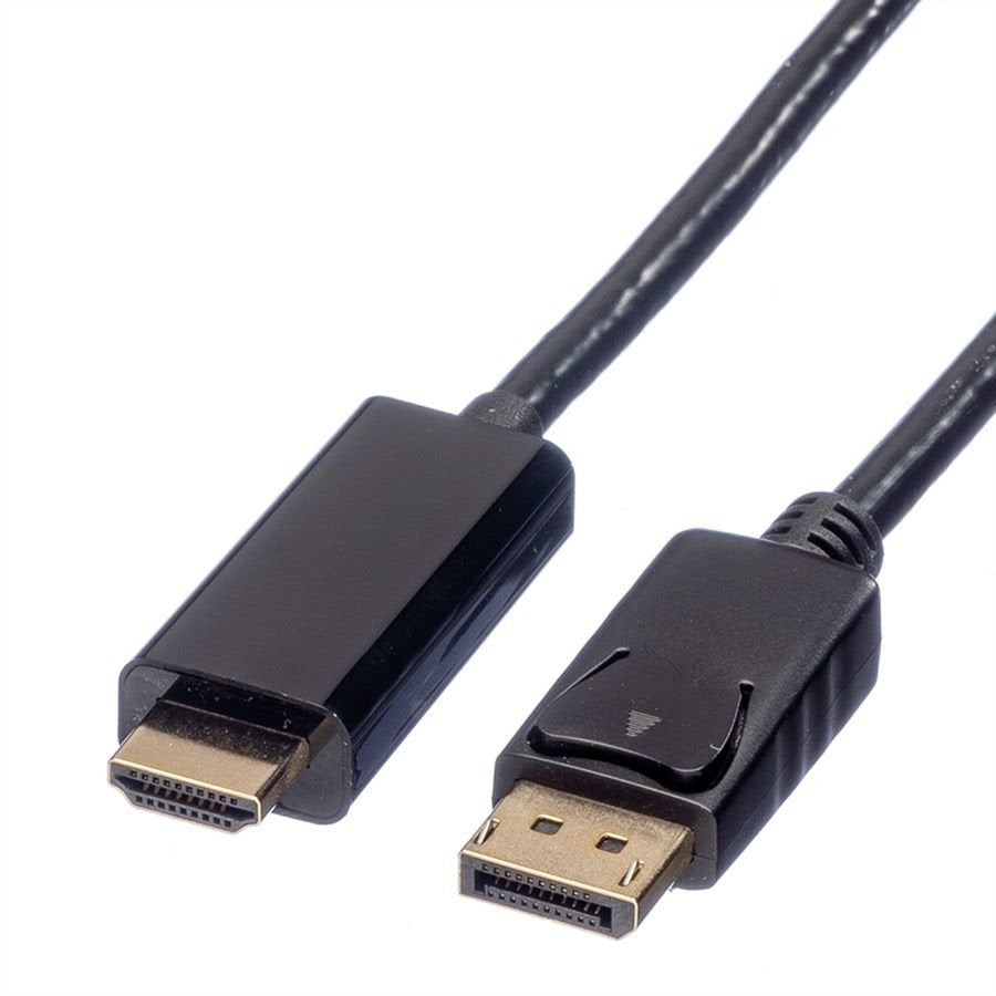 EAN 7611990145201 - ROLINE 11.04.5787 adaptador de cable de vídeo 3 m DisplayPort Negro imagen 1