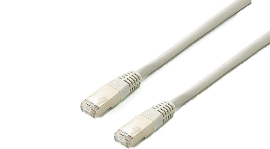 Equip Cable De Red Cat6a S/Ftp Awg26 (S-Stp) 0.50m Gris 605607