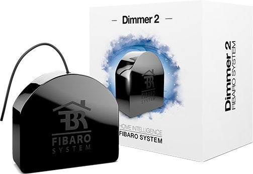 Fibaro Dimmer 2 Independiente Regulador De Intensidad Negro Fgd-222