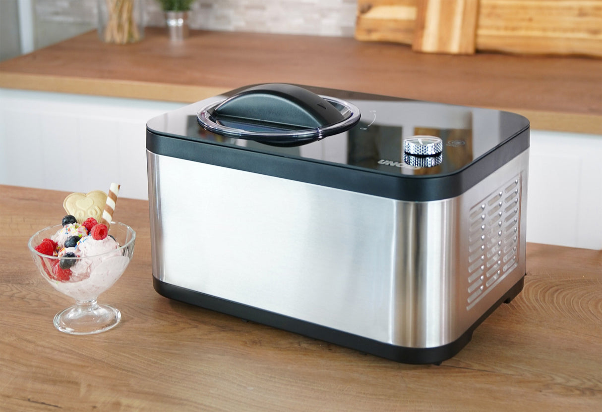 Heladera Unold Eva 48826, Acero Fino/Negro