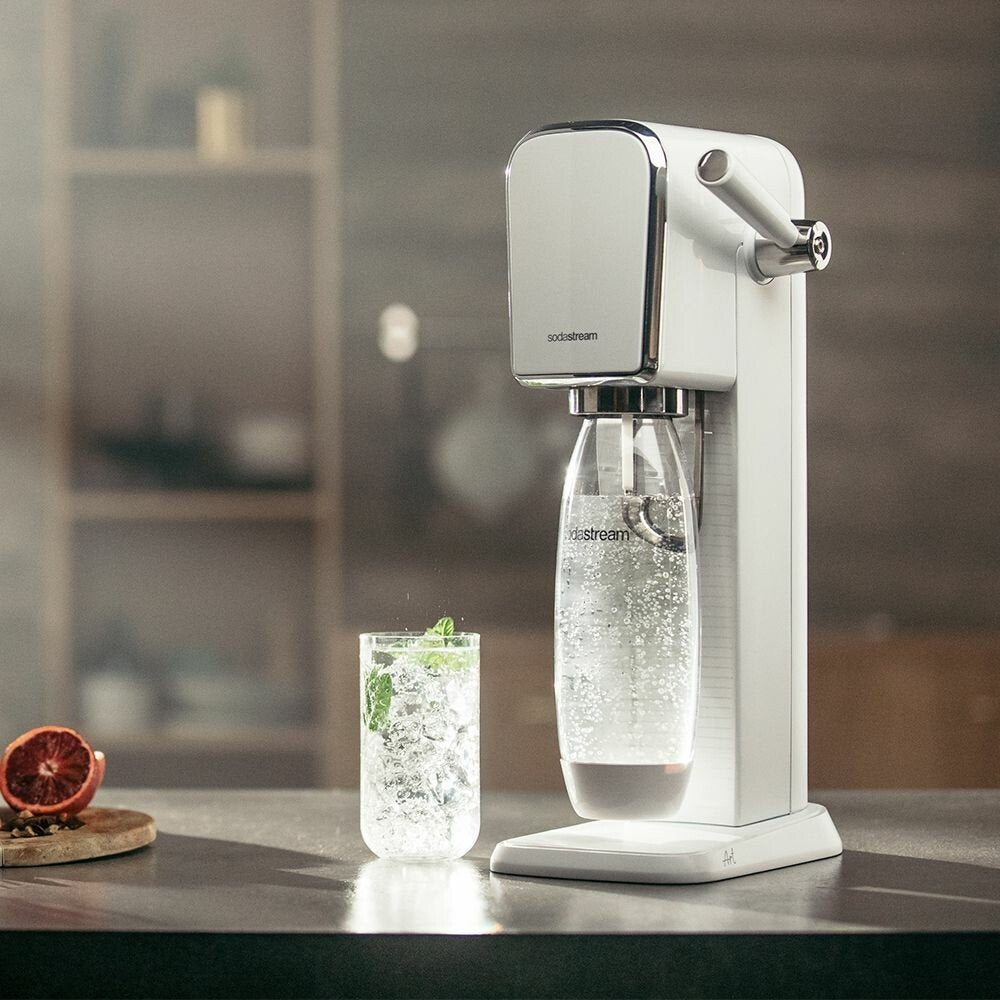 Dispensador De Soda Sodastream Water Maker Terra White +1 Botella