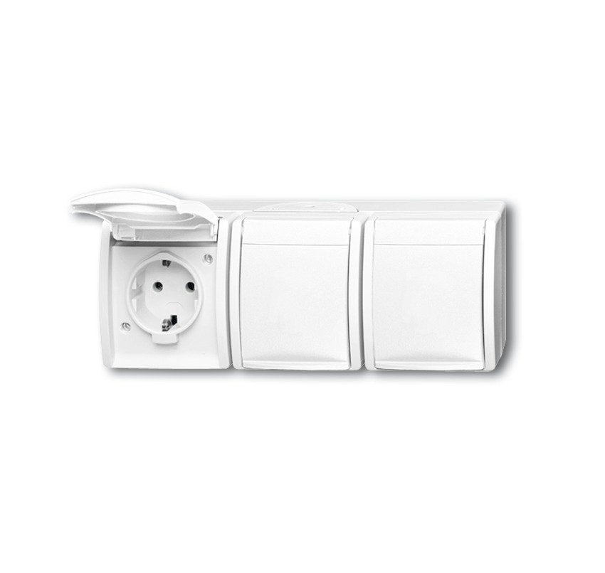 EAN 4011395079669 - Busch-Jaeger 2084-0-0712 toma de corriente CEE 7/3 Blanco imagen 1