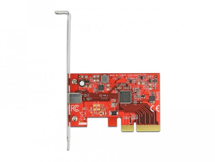 Delock 89035 Tarjetas Pci Express X4 A 1 X Externo Superspeed Usb 20 Gbps (Usb 3.2 Gen 2x2) Usb Type-C Hembra - 3 A