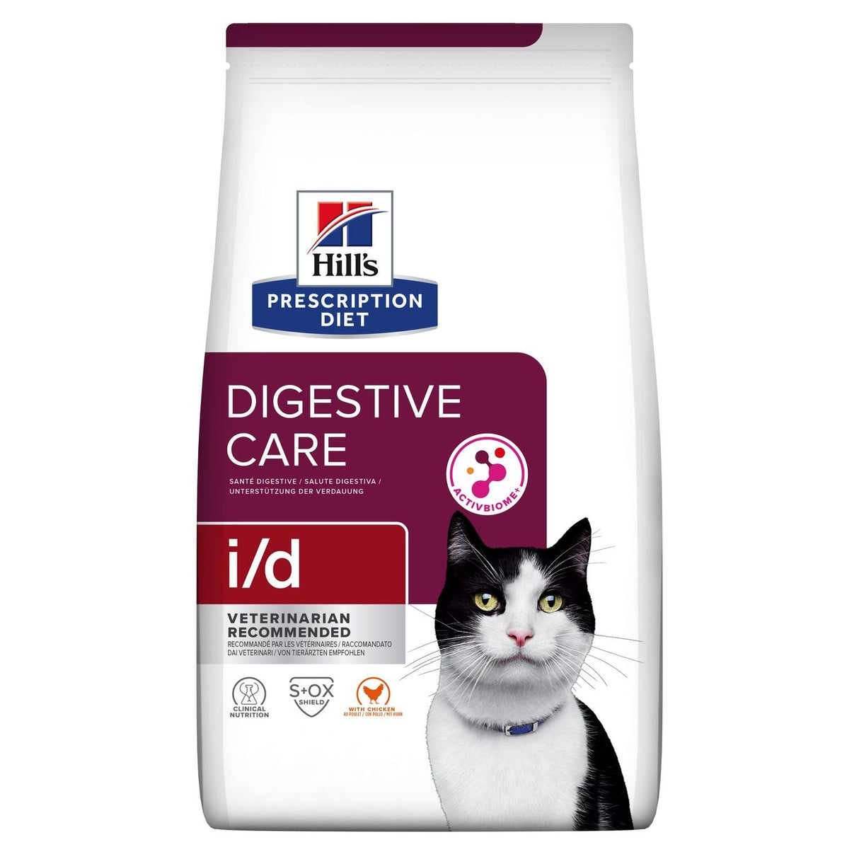 Comida Seca Para Gatos Hill'S Pd I/D Digestive Care Pollo 3kg