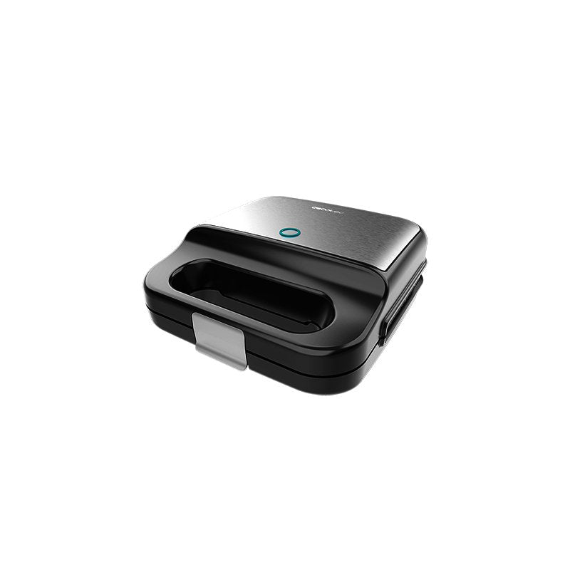 EAN 8435484043090 - Cecotec 04309 sandwichera 1000 W Negro, Acero satinado imagen 1