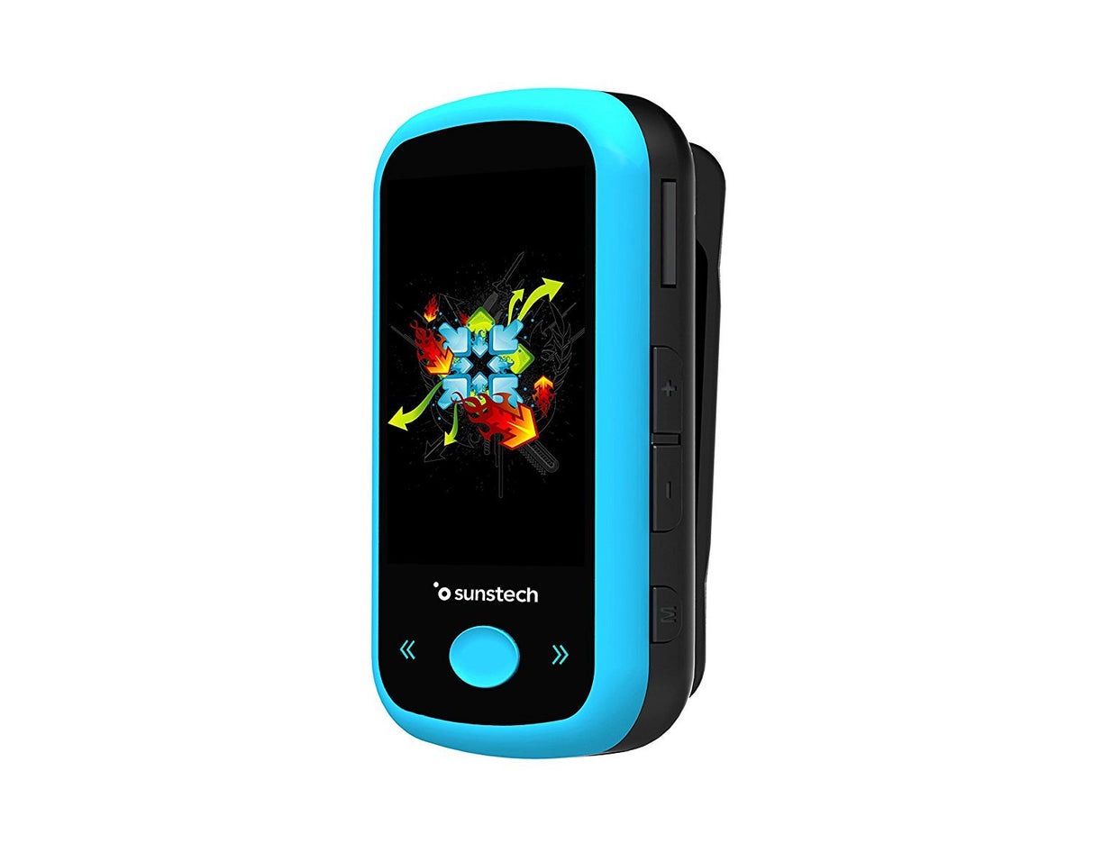 Reproductor Mp4 Sunstech Ibizabt 8gb Pantalla 1.8' Radio Fm Azul