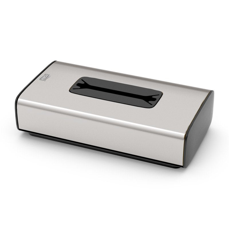 Tork Taschentuchbox F1 460013 Acero Inoxidable, Negro Metal, Plástico, 1 Unidades