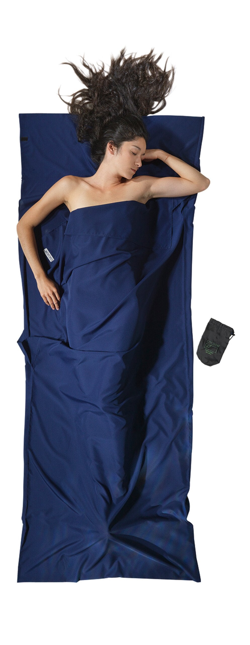 EAN 0799696106218 - Cocoon MFT85 saco de dormir Adulto Saco de dormir rectangular Microfibra, Poliéster Azul imagen 1
