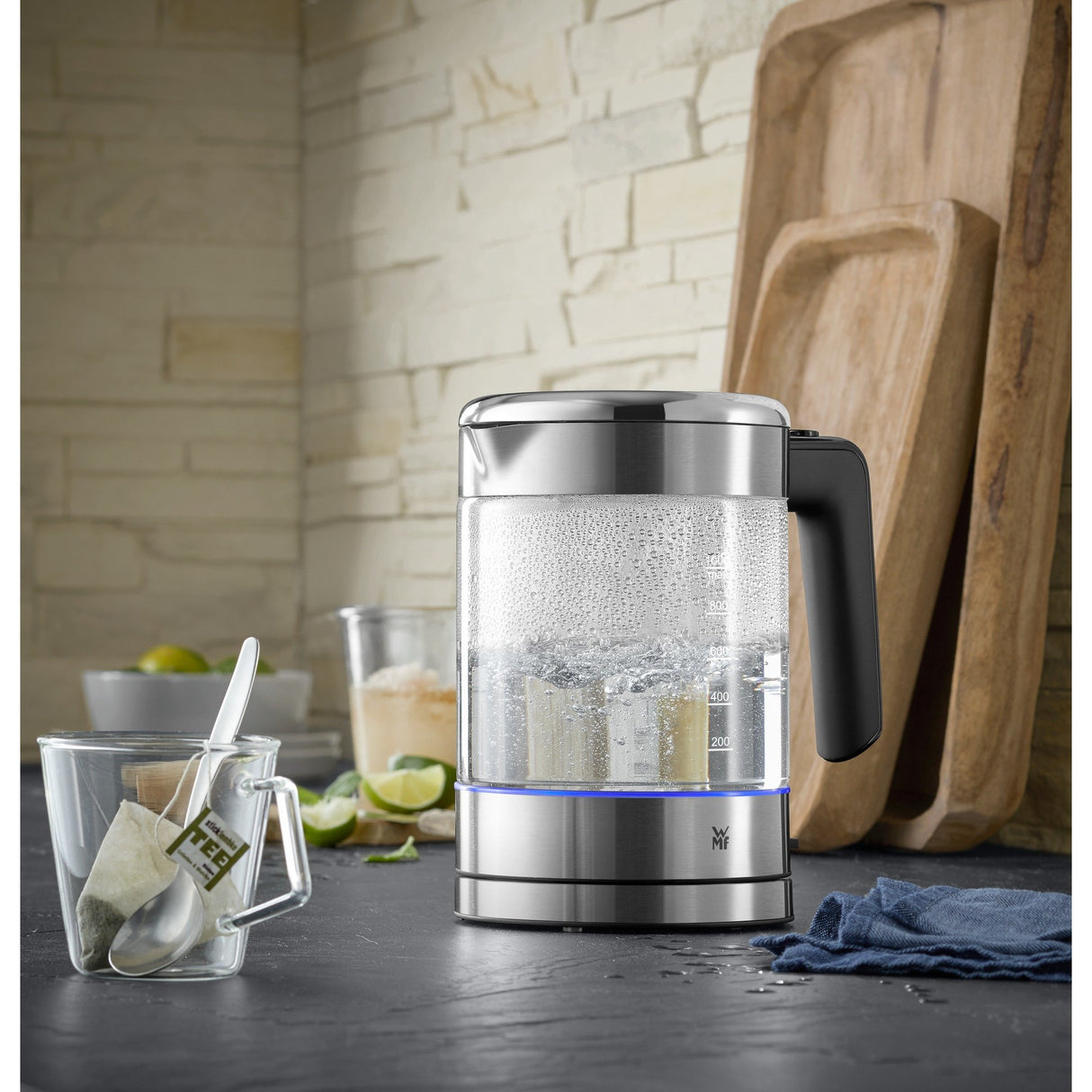 EAN 4211129132879 - WMF KITCHENminis 0413190011 tetera eléctrica 1 L 1900 W Acero inoxidable imagen 7