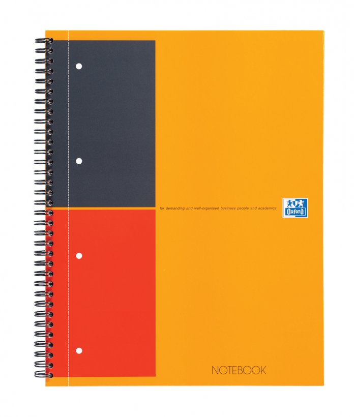 Oxford 100104036 Cuaderno Y Block A4 Naranja