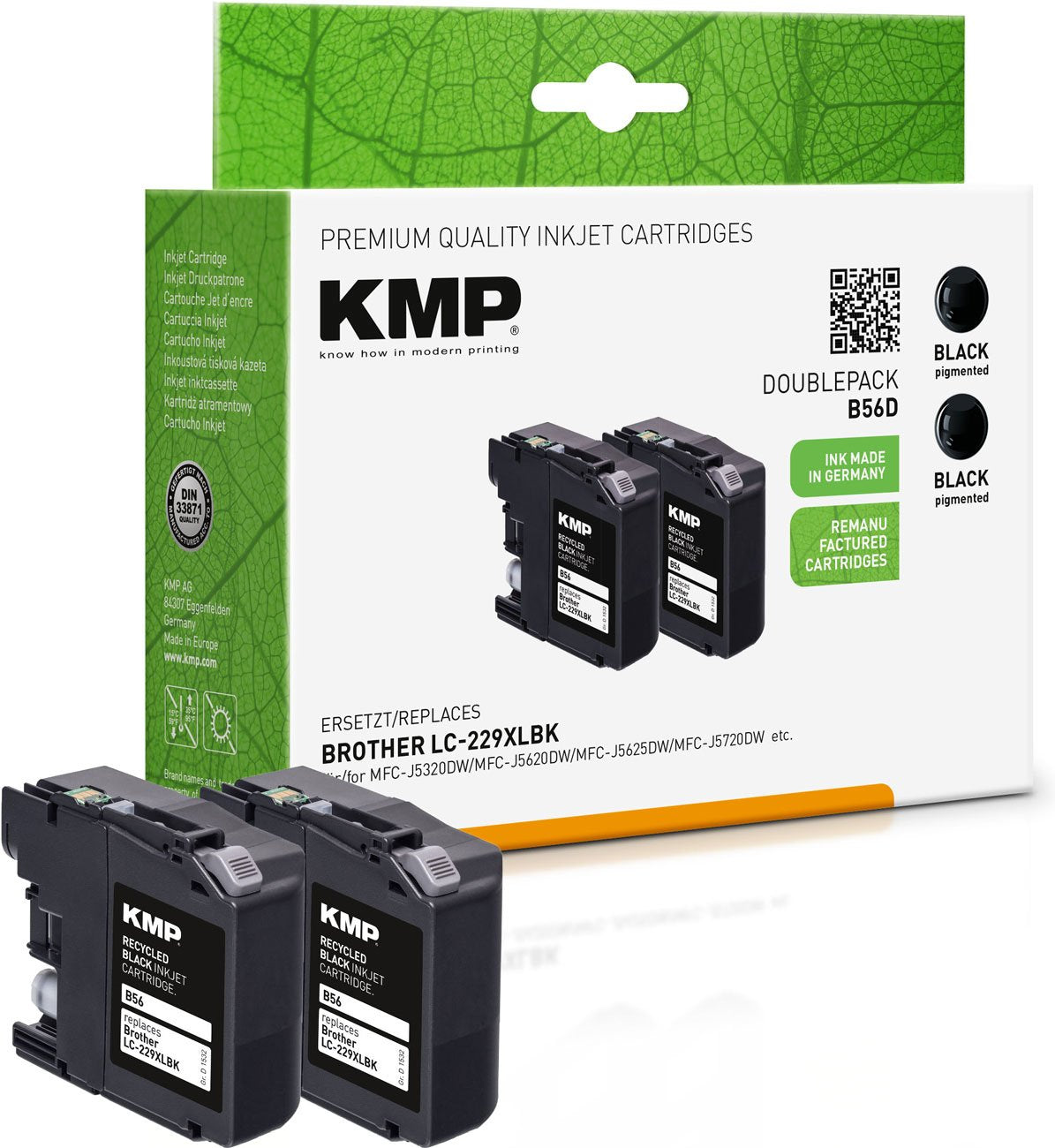 EAN 4011324218336 - KMP E218V cartucho de tinta 4 pieza(s) Compatible Negro, Cian, Magenta, Amarillo imagen 1