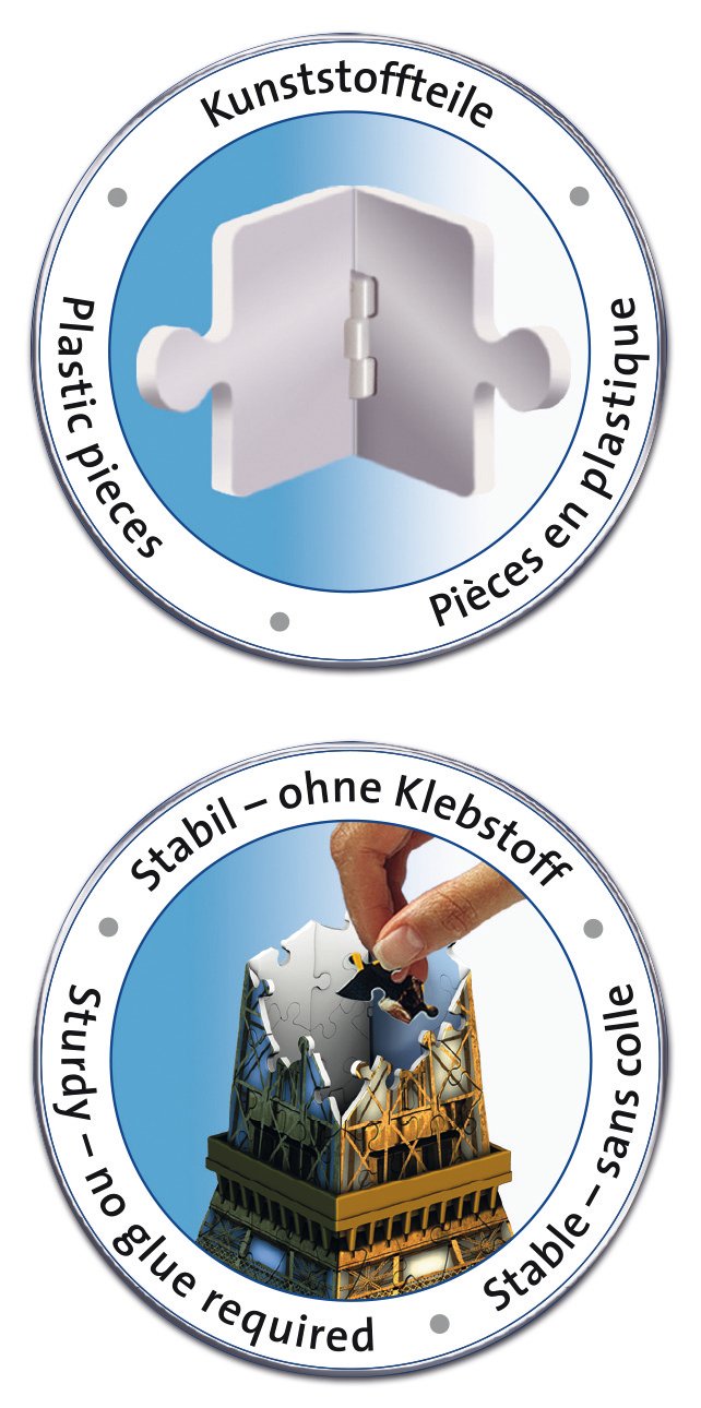 EAN 4005556125562 - Ravensburger 4005556125562 Rompecabezas de figuras 216 pieza(s) Edificios imagen 5