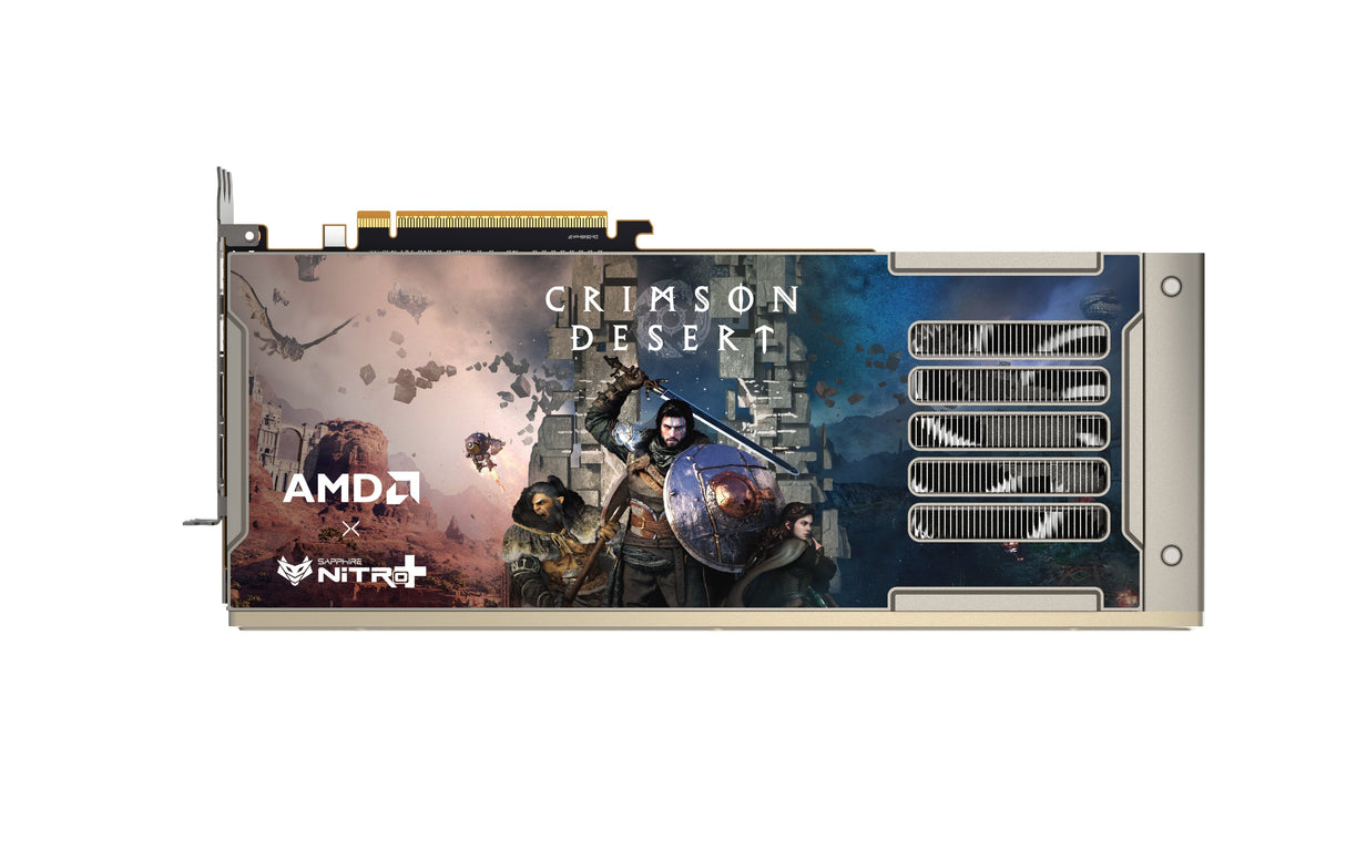 Tarjetas Grafica Sapphire Sapphire 16gb Rx 9070 Xt Nitro+ Versión Crimson Desert 11348-10-20g