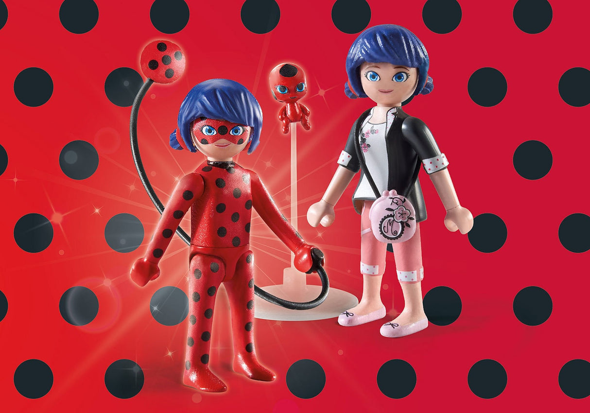 Playmobil 71336 Miraculous: Marinette & Ladybug, Juguete De Construcción 71336