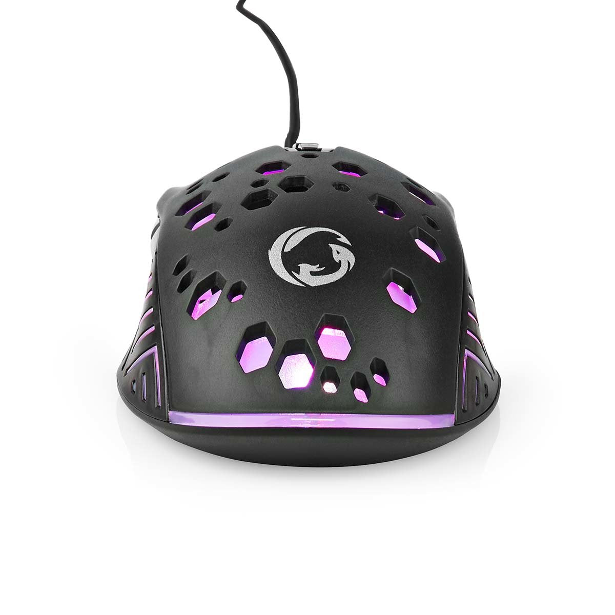 EAN 5412810411276 - Nedis GMWD410BK ratón Juego mano derecha USB tipo A Óptico 7200 DPI imagen 2