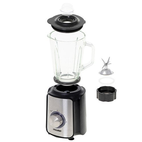EAN 5902934839204 - Mesko Home MS 4080 licuadora 1,5 L Batidora de vaso 1200 W Arándano, Acero, Transparente imagen 6