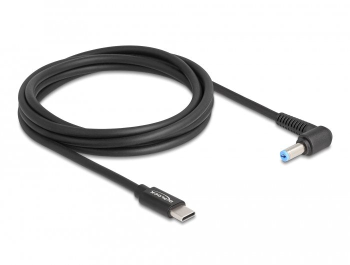 Delock 87976 Cable De Carga Para Portátiles Usb Type-C Macho A Acer 5,5 X 1,7 Mm Macho