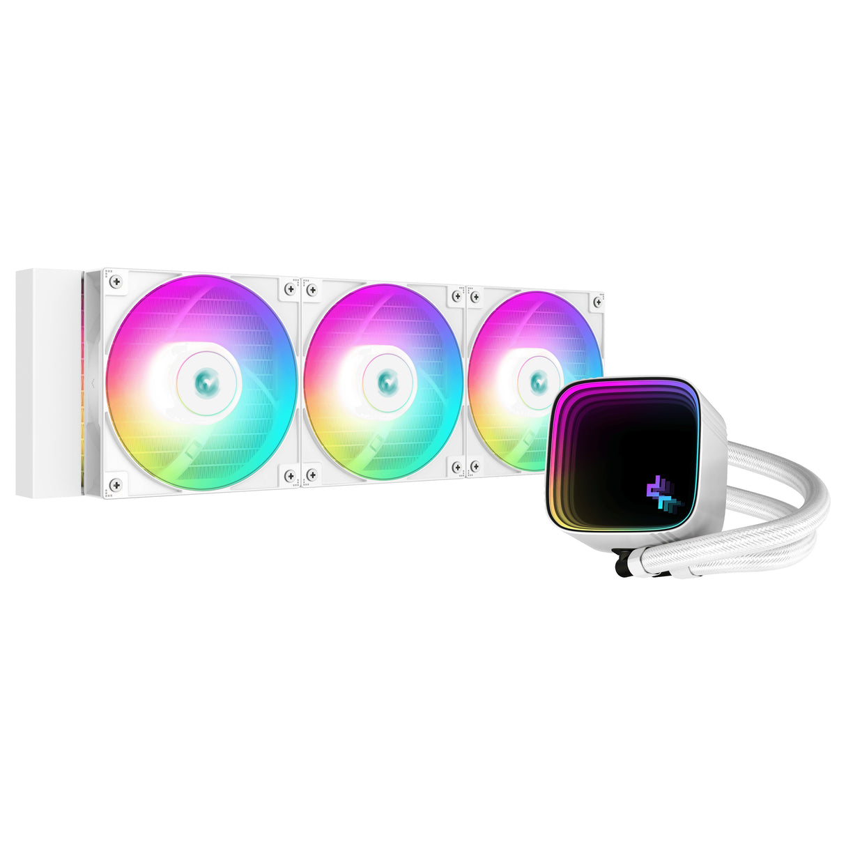 EAN 6933412728016 - DeepCool LS720 SE WH Procesador Sistema de refrigeración líquida todo en uno 12 cm Blanco 1 pieza(s) imagen 1