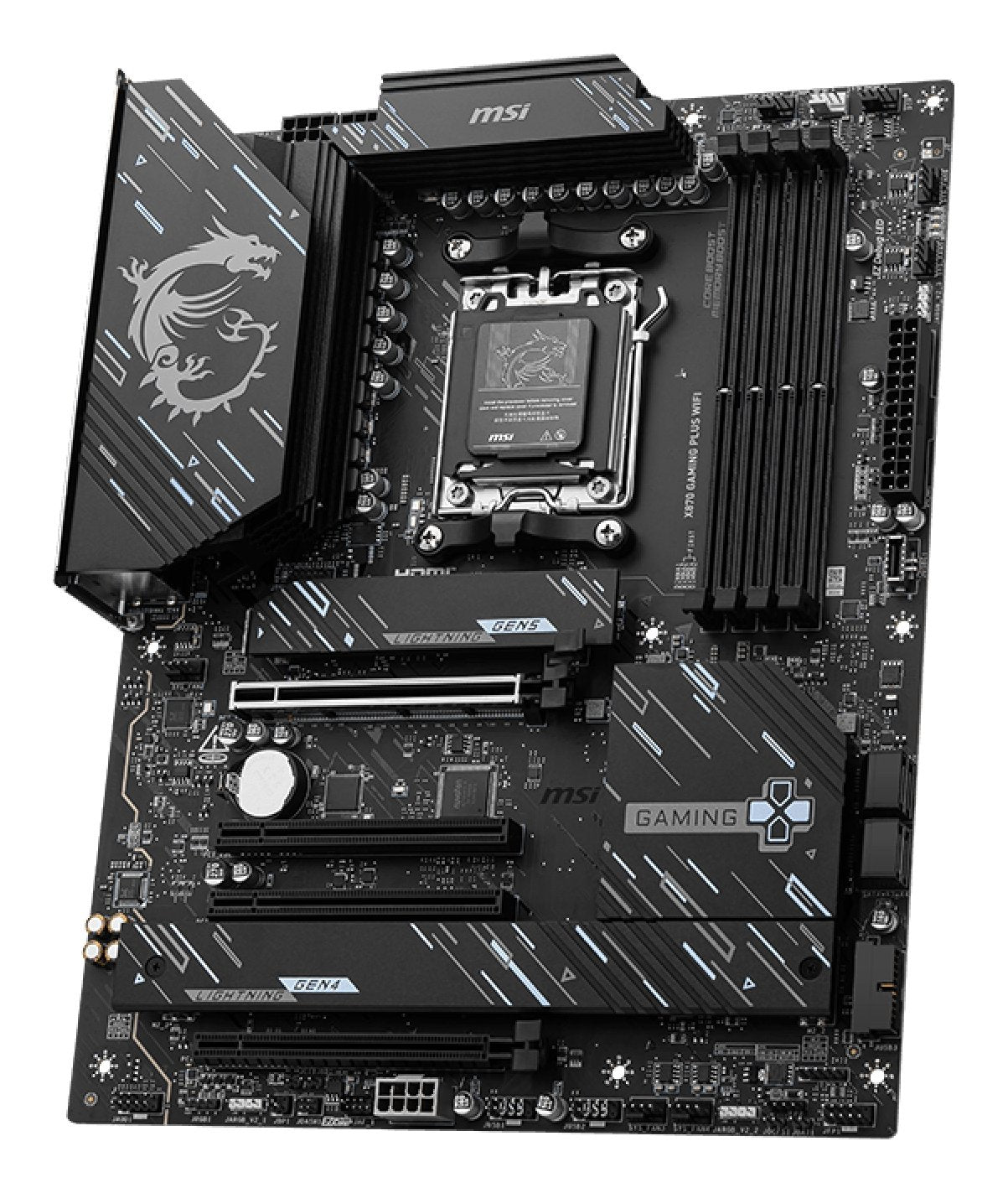EAN 4711377281201 - MSI X870 GAMING PLUS WIFI placa base AMD X870 Zócalo AM5 ATX imagen 3