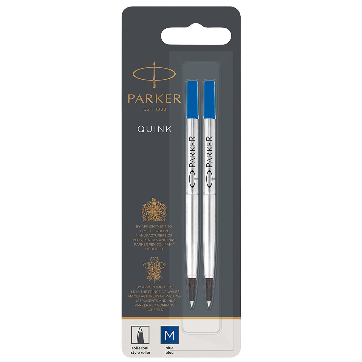 EAN 3501179503271 - Parker 1950327 Recambio de bolígrafo Medio Azul 2 pieza(s) imagen 1