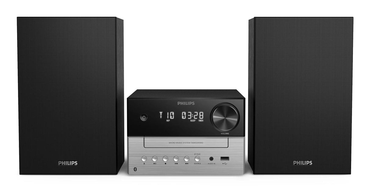 EAN 4895229158283 - Philips TAM3205M2/77 sistema de audio para el hogar Microcadena de música para uso doméstico 20 W Negro, imagen 1