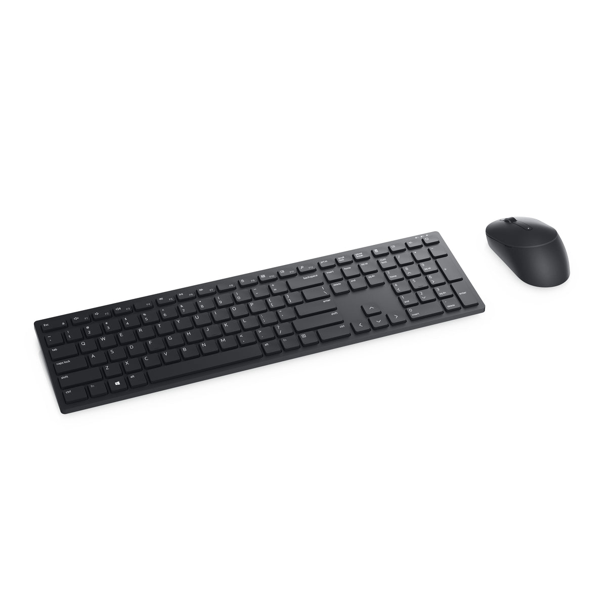 Dell Km5221w Teclado Francés + Raton Rf Inalámbrico Azerty Negro