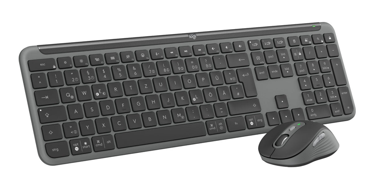 EAN 5099206119383 - Logitech 920-012504 teclado Ratón incluido Oficina RF Wireless + Bluetooth QWERTZ Alemán Grafito imagen 4