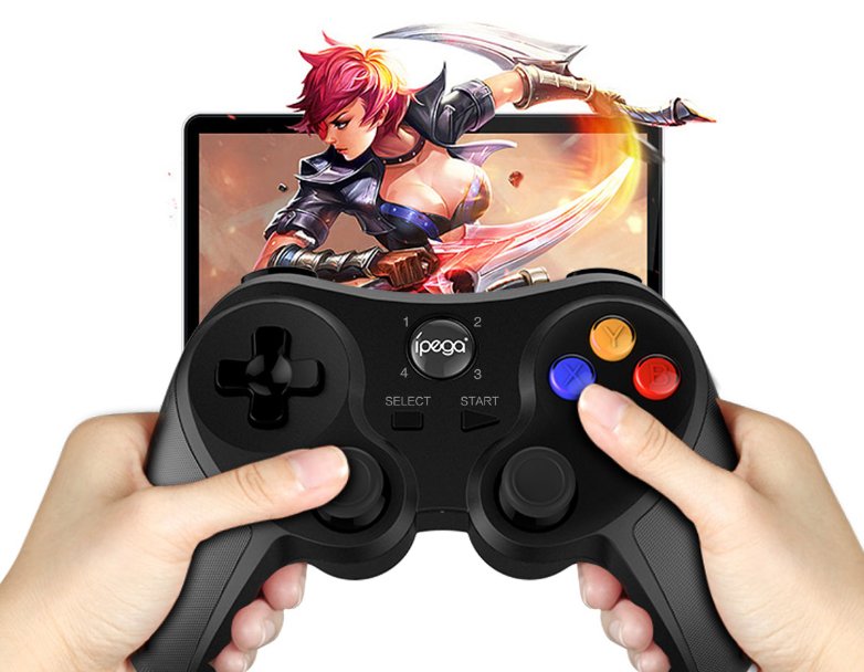 Ipega Pg-9078 Mando Y Volante Negro Bluetooth Gamepad Pc, Playstation 3