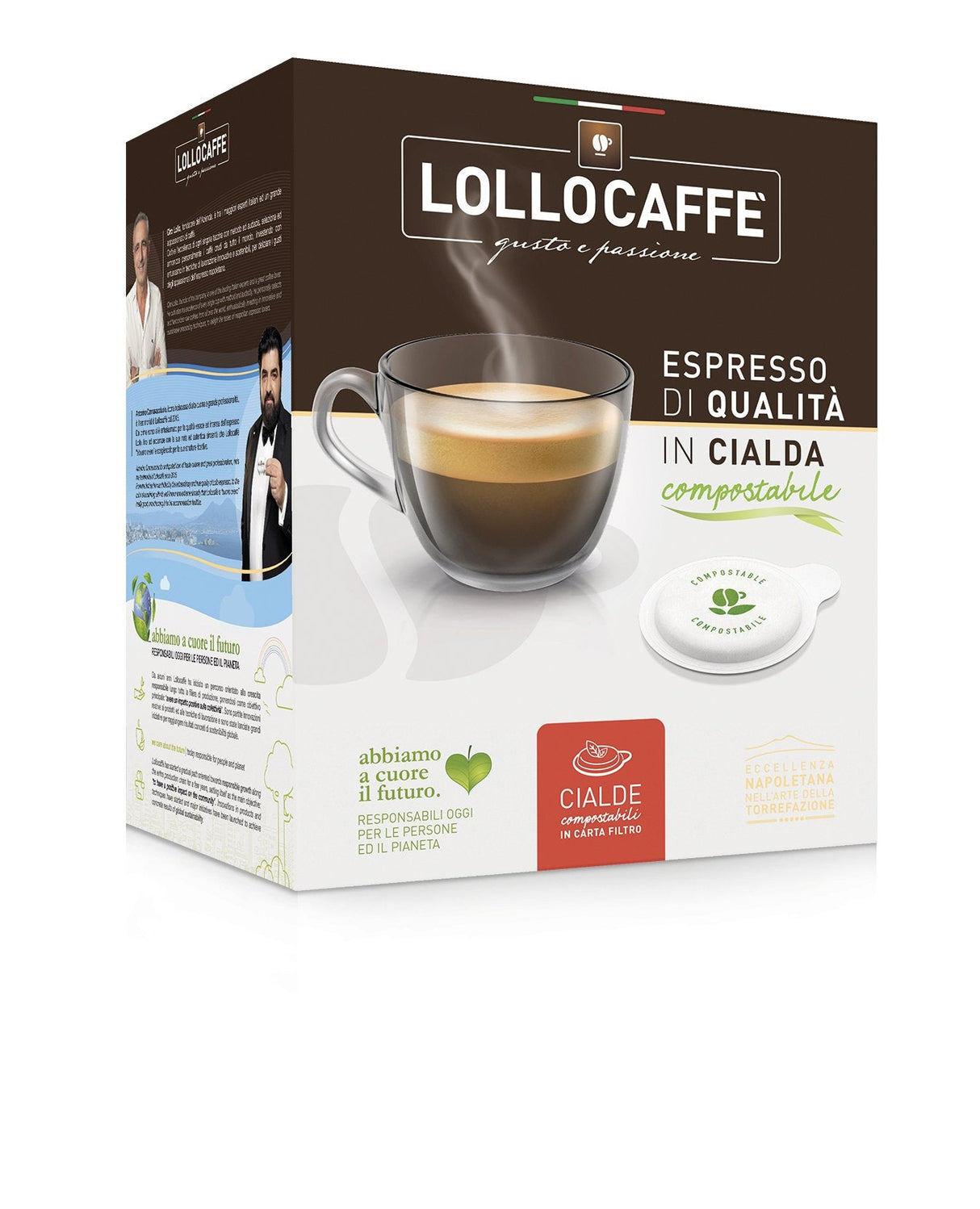Lollo Caffe 32315204960 Bolsita Y Cápsula De Café Dosis De Café 100 Pieza(S)