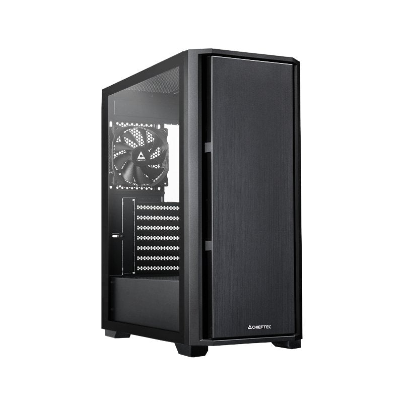 EAN 0753263078957 - Chieftec AS-02B-TG-OP carcasa de ordenador Midi Tower Negro imagen 1