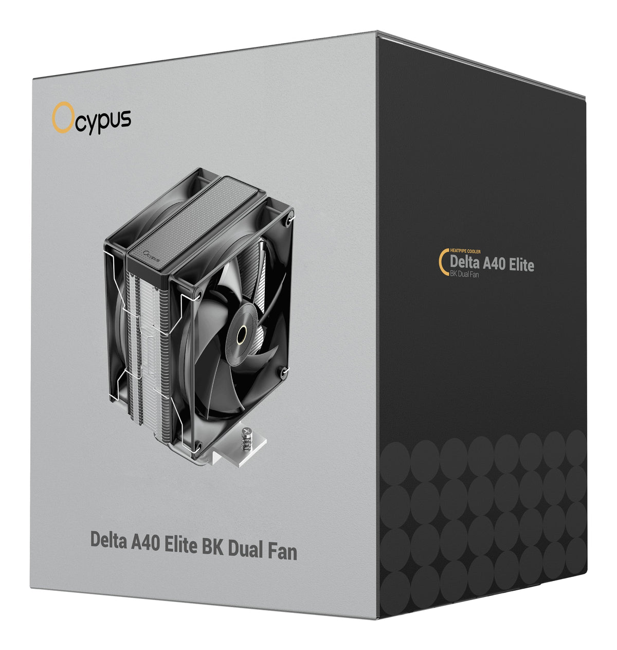 Ocypus Delta A40 Elite Dual Fan (Negro, 120 Mm) Delta-A40-Bk2nnwn00x-Gl