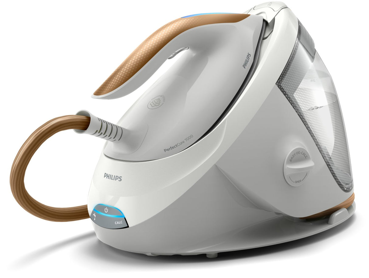 EAN 8720389001222 - Philips 7000 series PSG7040/10 estación plancha al vapor 2100 W 1,8 L Suela SteamGlide Elite Oro, Blanco imagen 1