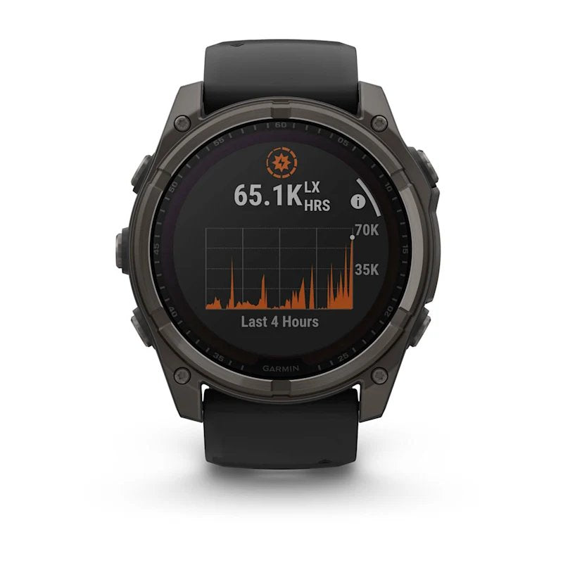Smartwatch Fenix 8 Sapp. Solar/Black/Gray 010-02907-11 Garmin
