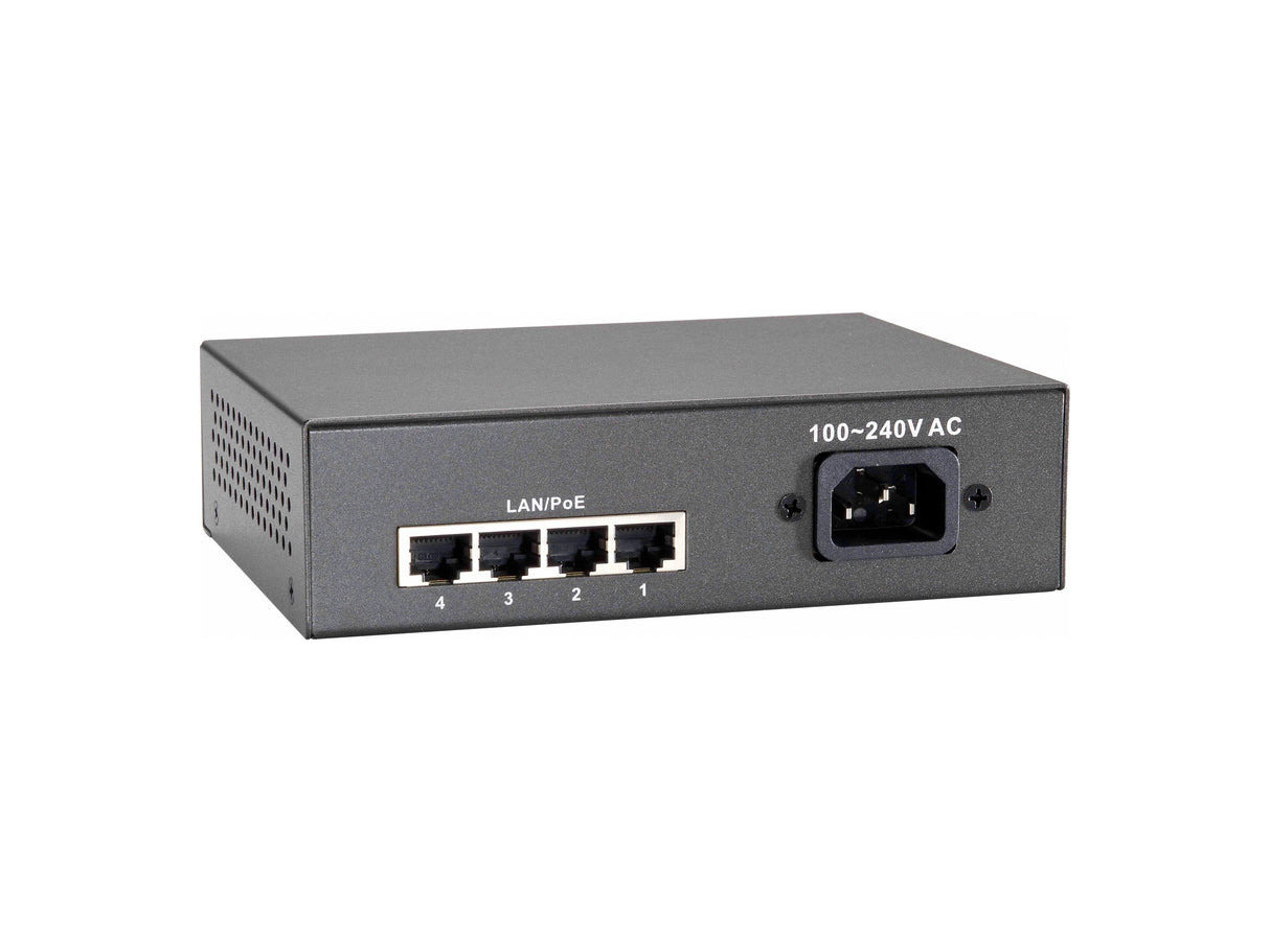 Levelone Switch 5x Ge Gep-0522 65w 4xpoe