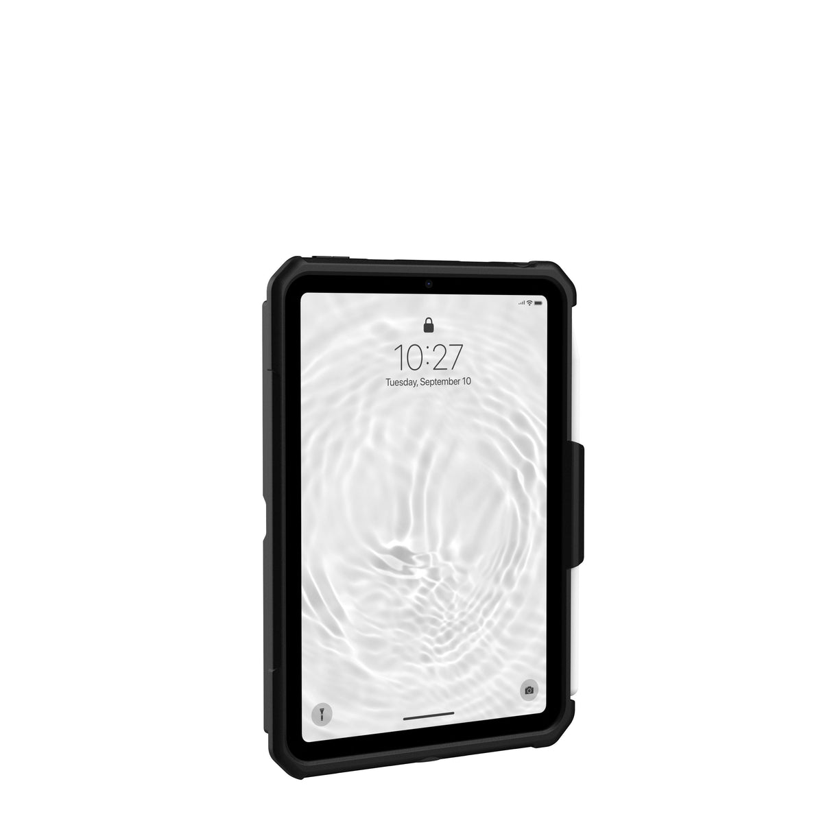 Uag Rugged Case For Ipad Mini 6th Gen W/Handstrap & Kickstand Black Carcasa Trasera Para Tableta Poliuretano Termoplástico (Tpu) Negro Para Apple Ipad Mini (6ª Generación)