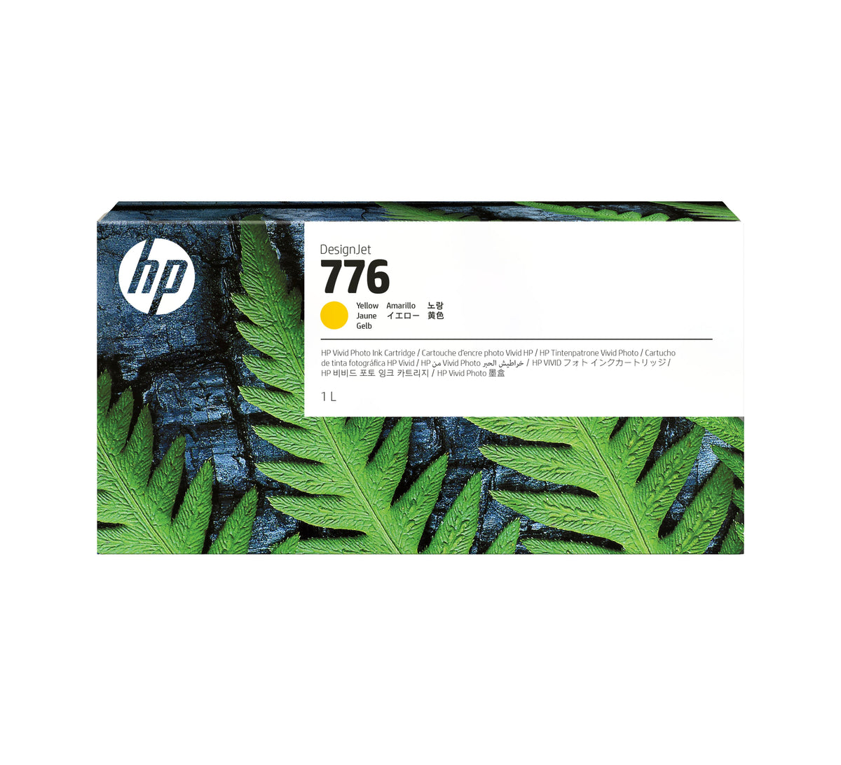 Hp Tinte Amarillo 1l No.776 1l F. Dj Z9+